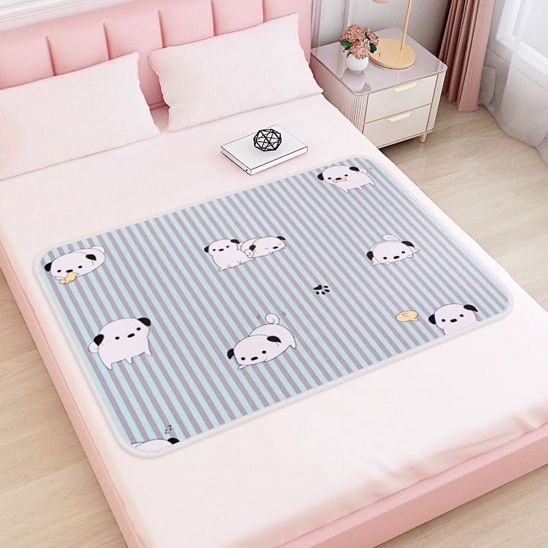 Tấm Lót Cotton Cỡ Lớn Chống Thấm Nước Giặt Được Tiện Dụng Cho Bé