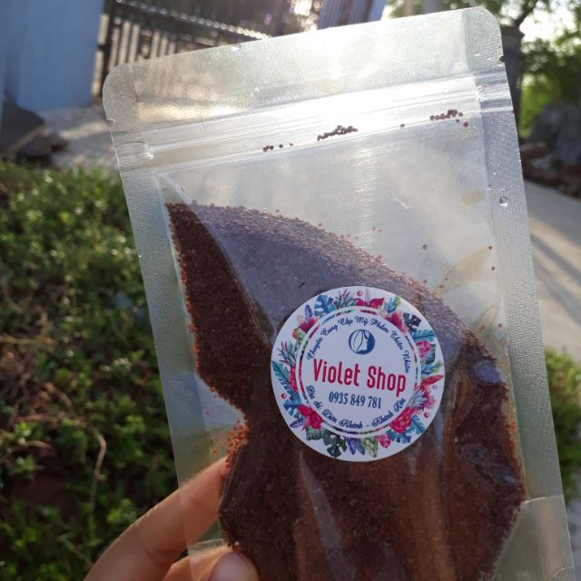 Mặt nạ ngũ hoa hạt (Hạt đình lịch)