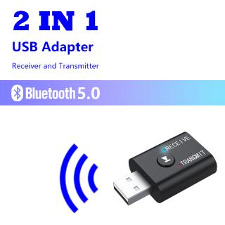 Bộ điều Hợp Bluetooth 2 Trong 1 USB Free-Driver Plug and Play Bộ Thu Và Phát Bluetooth 5.0