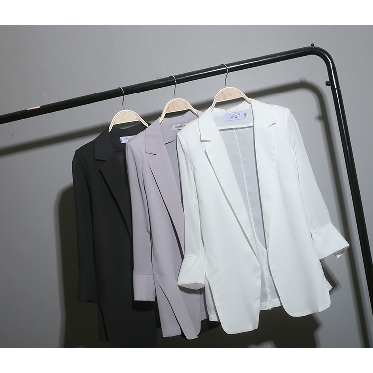 Áo khoác Blazers mỏng nhẹ nhàng Hàn Quốc (ORDER)- Có ảnh thật