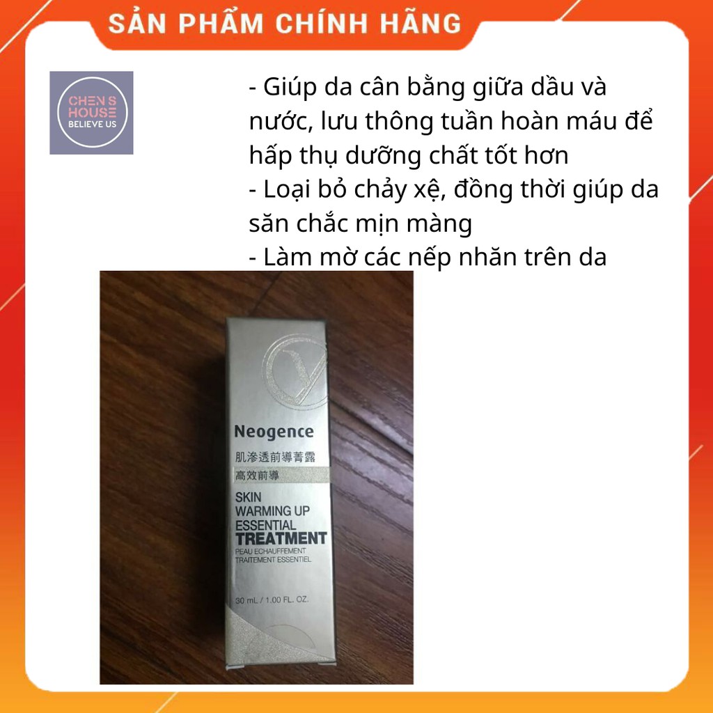 Tinh chất phục hồi tái tạo da Neogence Skin Warming up Essential Treatment 15ml