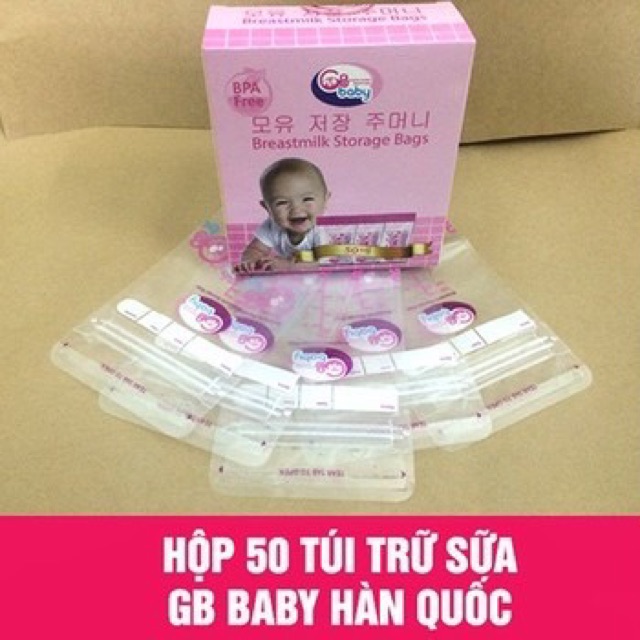 Túi trữ sữa GB Baby 250ml