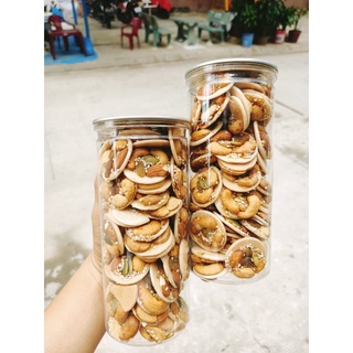 430G BÁNH ĐỒNG TIÊN MIX NGŨ CỐC - BÍ XANH, HẠNH NHÂN, NHO, HẠT ĐIỀU RANG | SNACK HẠT|