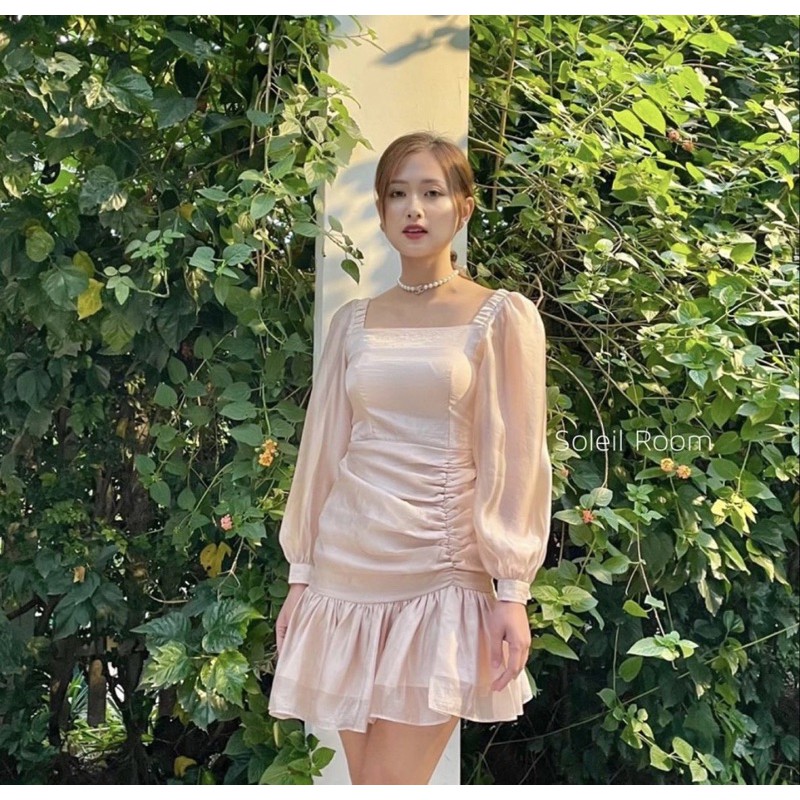 ĐẦM KEM - ĐEN TD ĐUÔI CÁ