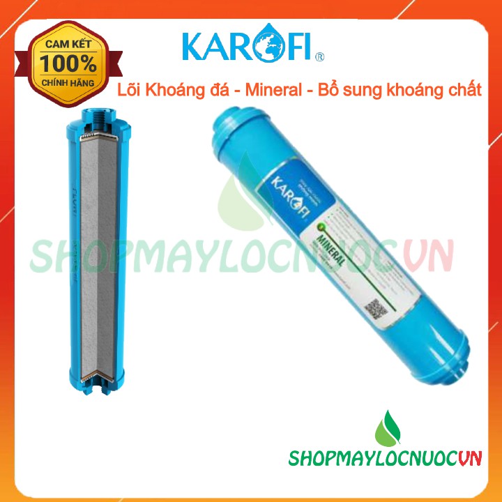 Lõi lọc số 6 Karofi - Lõi Khoáng đá Mineral - bổ sung khoáng chất có ích cho cơ thể - Shopmaylocnuocvn