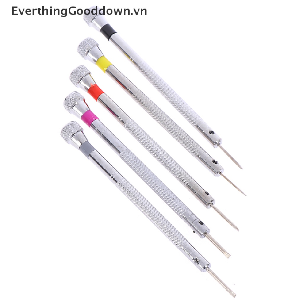 Bộ Tua Vít 5 Món Dùng Sửa Chữa Đồng Hồ / Mắt Kính Tiện Dụng