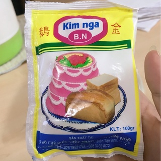 Bột nở kim nga baking powder làm bánh ngọt, bánh mì gói 100g