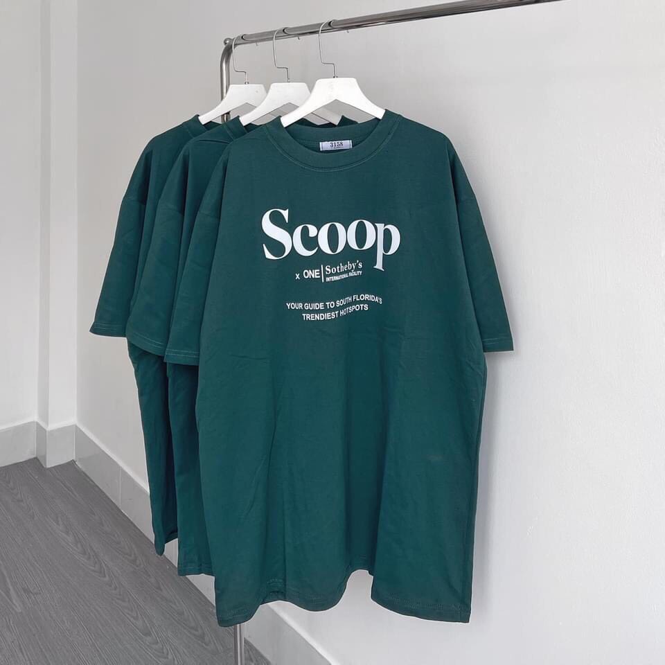 [RẺ VÔ ĐỊCH] Áo Thun 3158 Scoop Unisex Phông form rộng tay lỡ oversize in hình vintage, pull hàn quốc Ulzzang | BigBuy360 - bigbuy360.vn