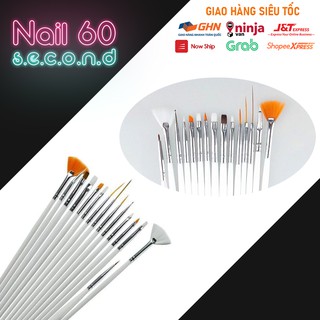 15 chiếc cọ vẽ làm móng tay nghệ thuật