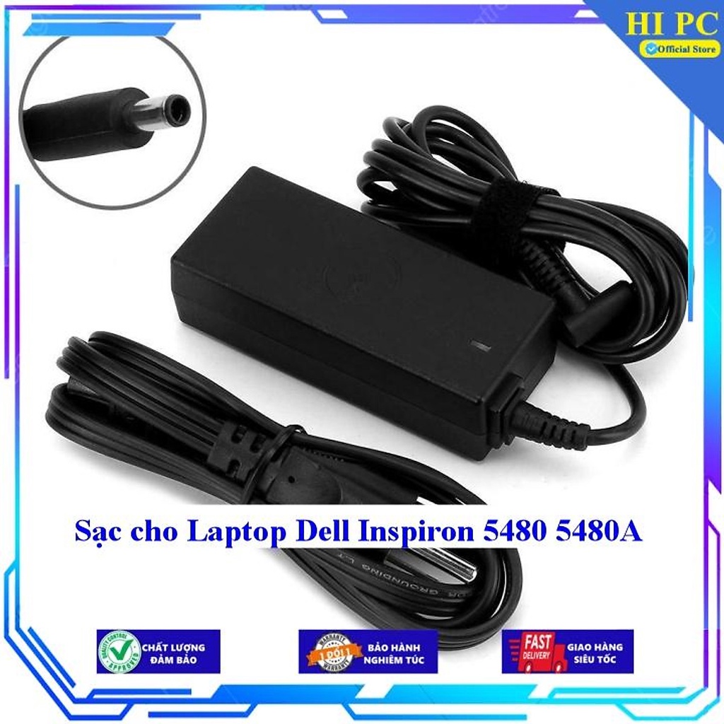 Sạc cho Laptop Dell Inspiron 5480 5480A - Hàng Nhập khẩu