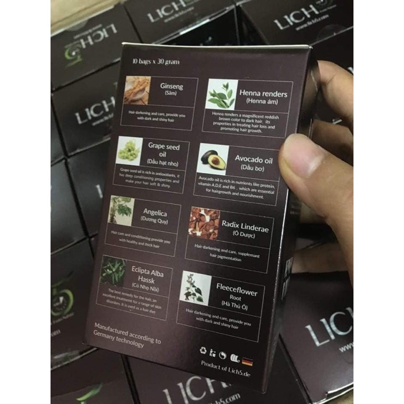 DẦU GỘI PHỦ BẠC TÓC -LICH5