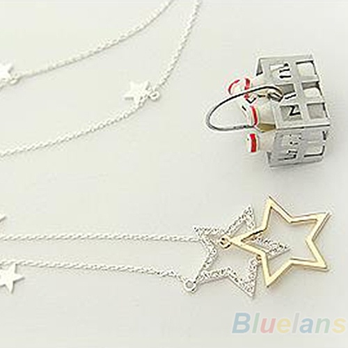 Dây chuyền dáng dài hình ngôi sao xinh xắn dành cho nữ