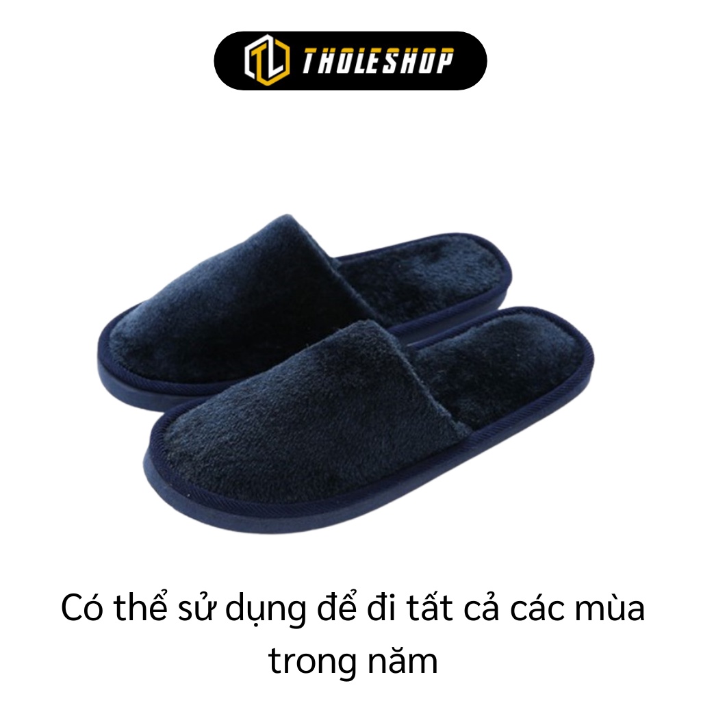 Dép Đi Trong Nhà - Dép Lông Nam Nữ Mang Trong Nhà, Văn Phòng Giữ Ấm Đôi Chân 8932