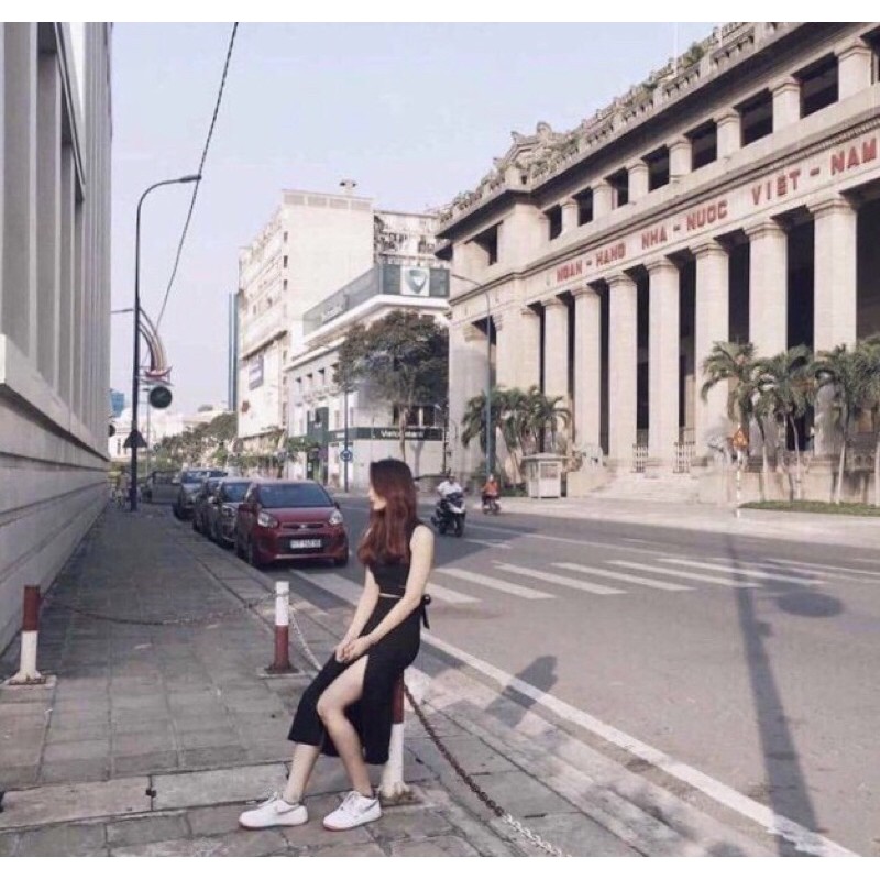 [Video/Ảnh thật] Chân váy xẻ tà umi, có lót trong | BigBuy360 - bigbuy360.vn