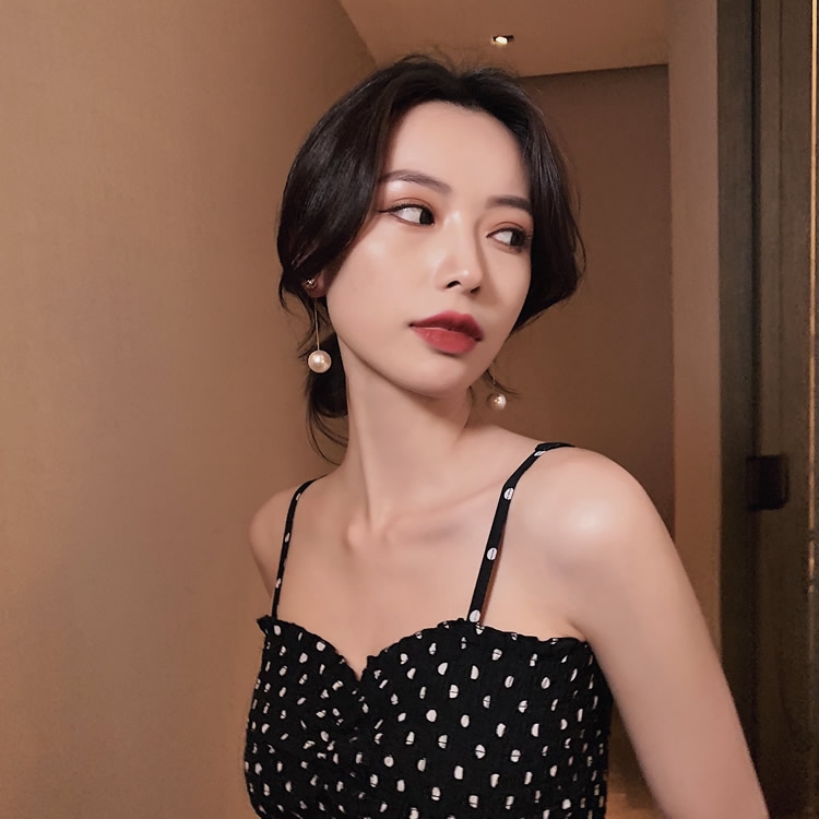 Khuyên tai dáng dài đính ngọc trai phong cách cá tính thanh lịch dành cho nữ G208 Yuxin | BigBuy360 - bigbuy360.vn