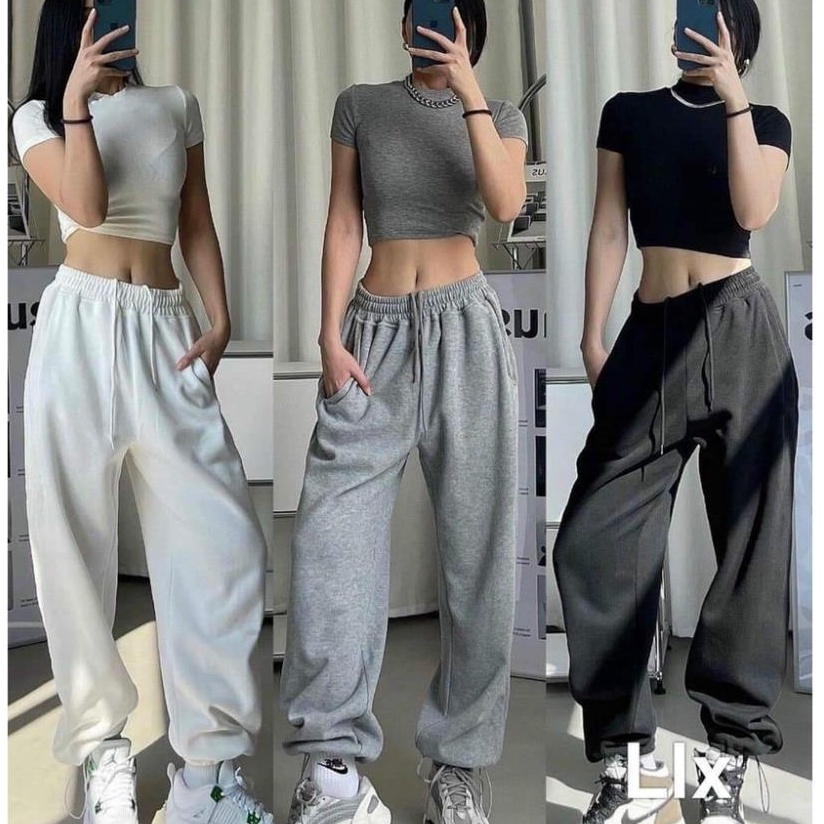 Quần Bom Ống Bo Cạp Chun Hàng Đẹp ELLA