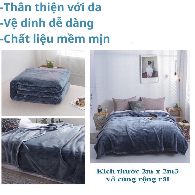 Chăn Lông Tuyết Balanket Muji Siêu Mềm Mịn,Chăn Lông Cao Cấp,Hàng Nhập Khẩu