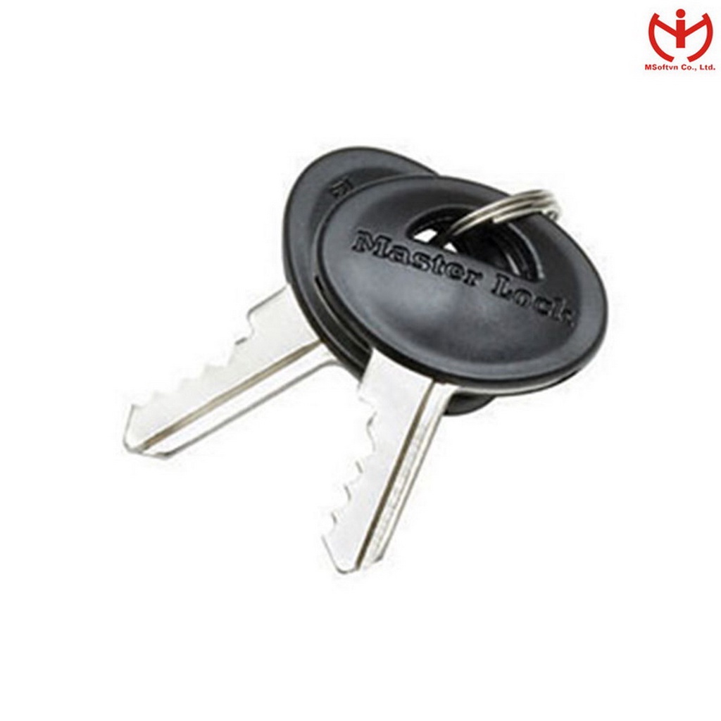 [Hỏa tốc HCM] Đầu khóa Master Lock 8403 DPF dùng kết hợp với dây cáp 10mm nhiều kích thước - MSOFT
