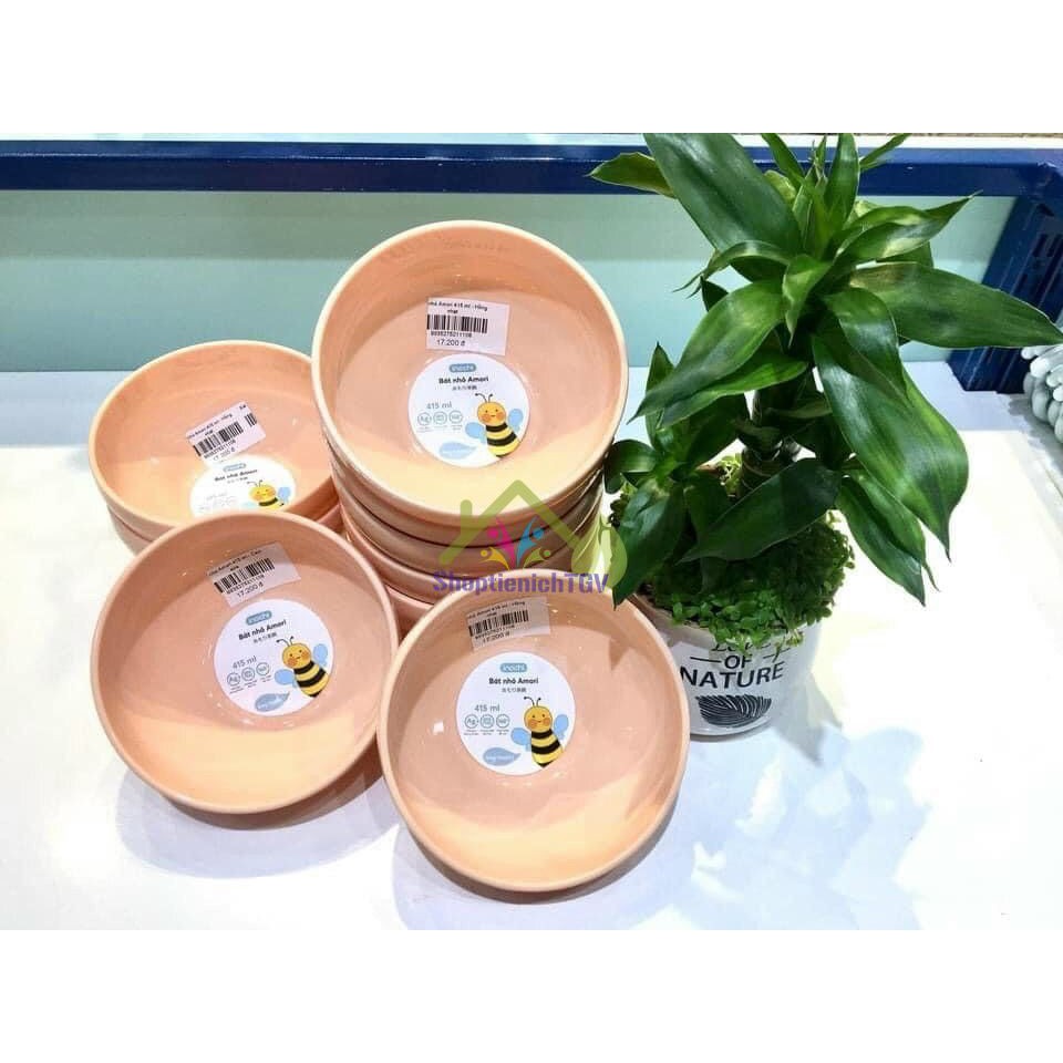 CỐC CAO - CỐC THẤP - BÁT NHỰA CAO CẤP AMORRI NHÀ INOCHI SET 2 CÁI