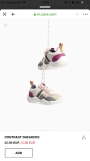Giày Zara auth cho bé- ảnh thật mẫu đi