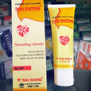 Sữa rửa mặt nghệ Thái Dương 90g
