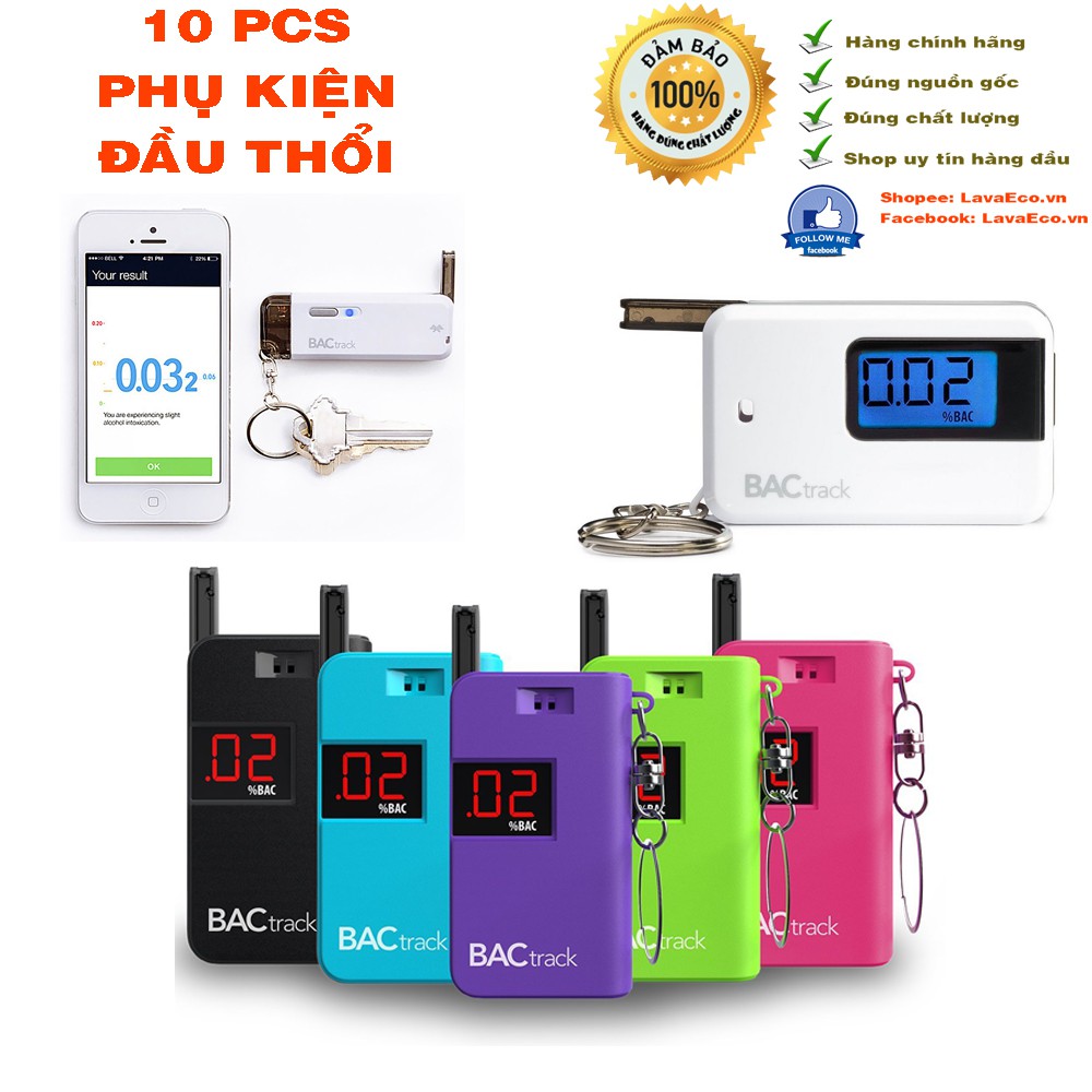 Phụ kiện đầu thổi máy đo nồng độ cồn hơi thở BACTrack-PK100