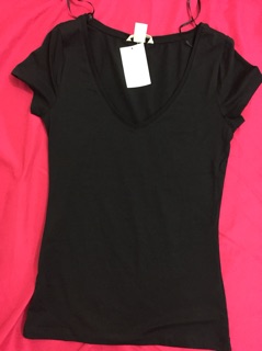 ÁO CỔ TIM H&M AUTH 