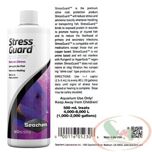 Giảm Stress Trị Bệnh Cá Seachem StressGuard