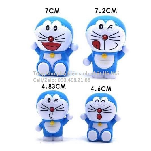 [FREESHIP❤️] Doremon, Doraemon (Bộ 4 con) - Trang trí bánh sinh nhật bánh kem