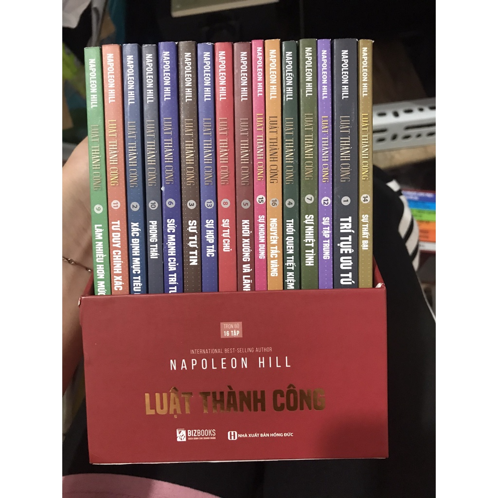 Sách - Combo Luật thành công ( trọn bộ 16 tập)