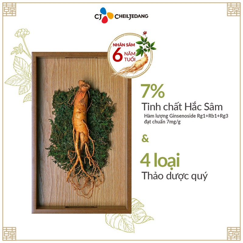 Tinh Chất Hắc Sâm Hanppuri Hoàng Gia Hàn Quốc Dạng Nước (10mlx10 gói) | BigBuy360 - bigbuy360.vn