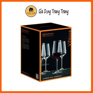 Bộ 4 ly vang đỏ 550ml 98073 vinova nachtmann