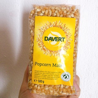 Ngô nổ bỏng hữu cơ Davert 500g