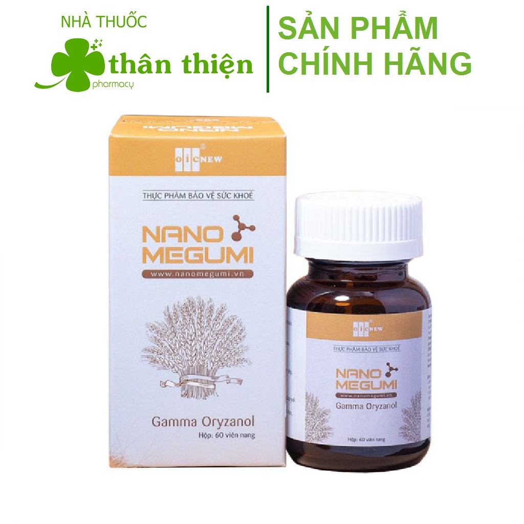Nano Megumi - Hỗ trợ cân bằng đường huyết, giảm biến chứng tiểu đường (30 viên)