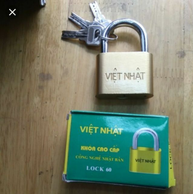 6 chiếc khoá Việt Nhật lock 60 ( 1 hộp)