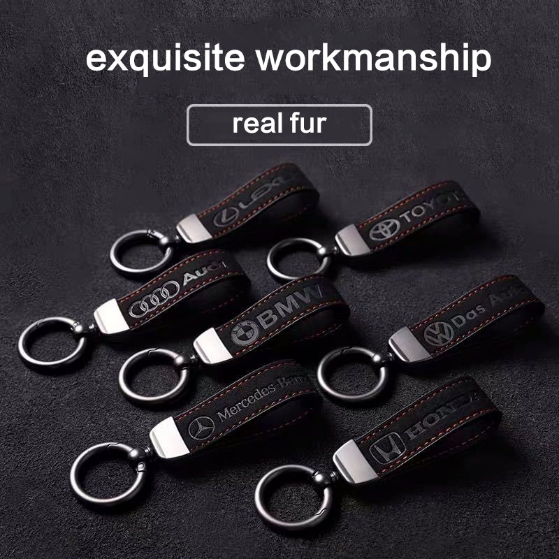 Móc Chìa Khóa Xe Hơi Lexus NX ES RX LS UX LM Bằng Da Cao Cấp