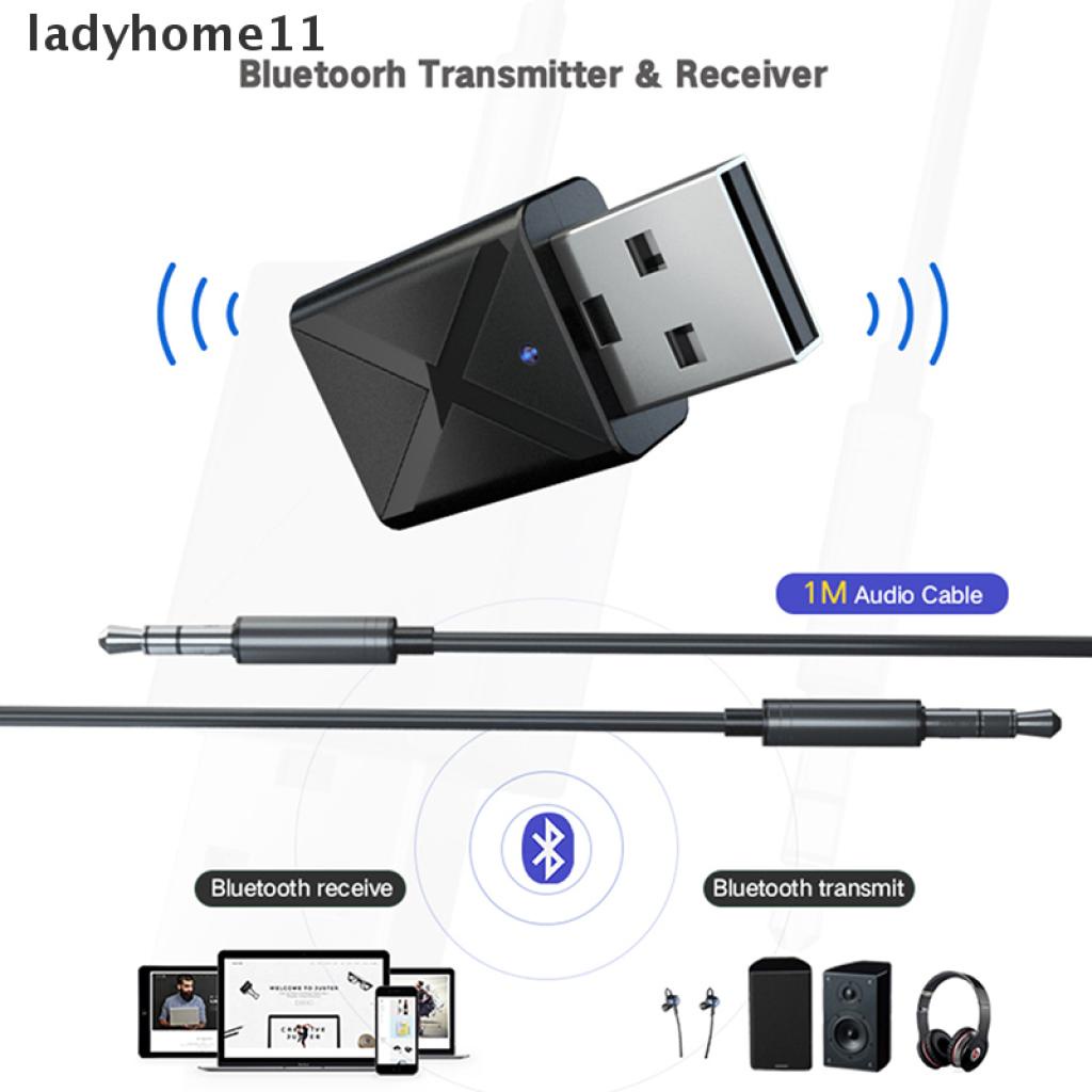 Bộ Thu Phát Tín Hiệu Âm Thanh Bluetooth Usb 5.0 2 Trong 1 Cho Xe Hơi | BigBuy360 - bigbuy360.vn