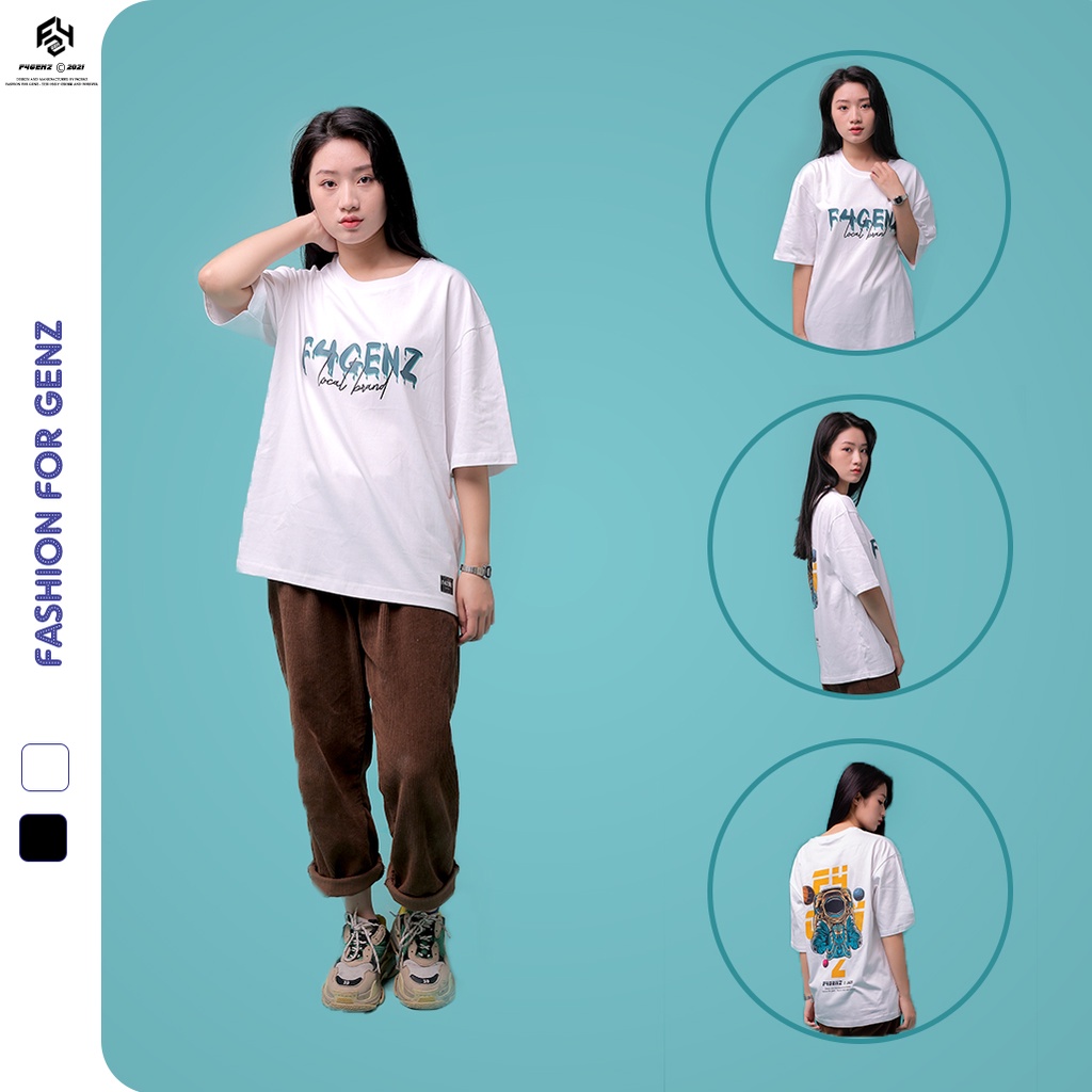 Áo thun tay lỡ nam nữ Phi Hành Gia F4GENZ Local Brand - Áo phông unisex form rộng Cotton Cao cấp phong cách Streetwear | BigBuy360 - bigbuy360.vn