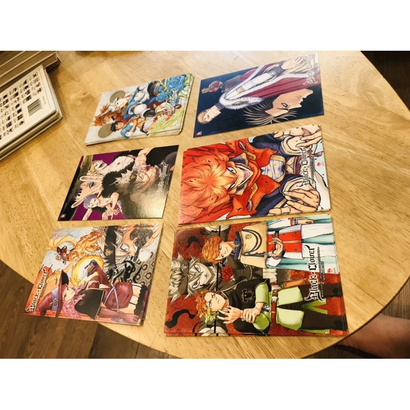 Thẻ Postcard Black Clover sưu tầm