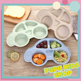 KHAY ĂN DẶM LÚA MẠCH HÌNH Ô TÔ CHO BÉ