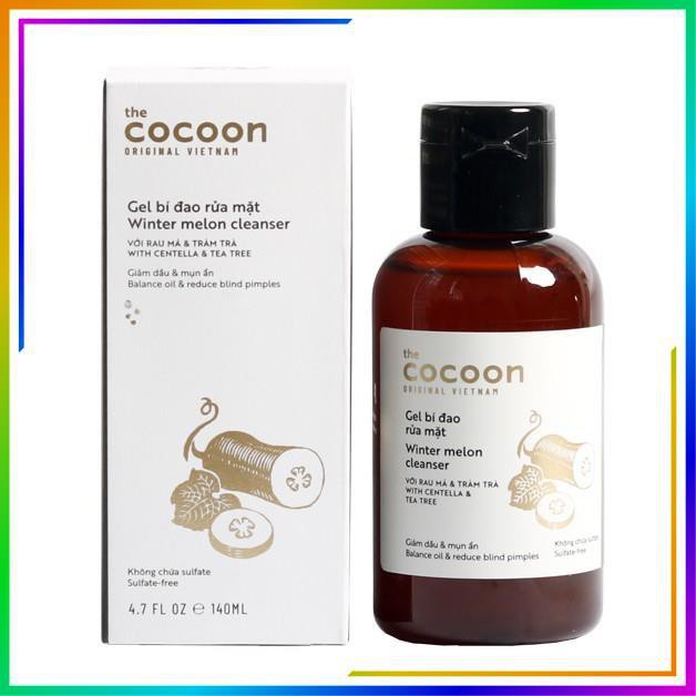 Gel bí đao rửa mặt the Cocoon 140ml dành cho da mụn, da dầu | BigBuy360 - bigbuy360.vn