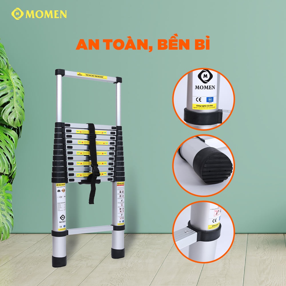 Thang Rút Gọn Nhập Khẩu Đức Chính hãng MOMEN - Đủ Mẫu Từ 3m2 Đến 5m