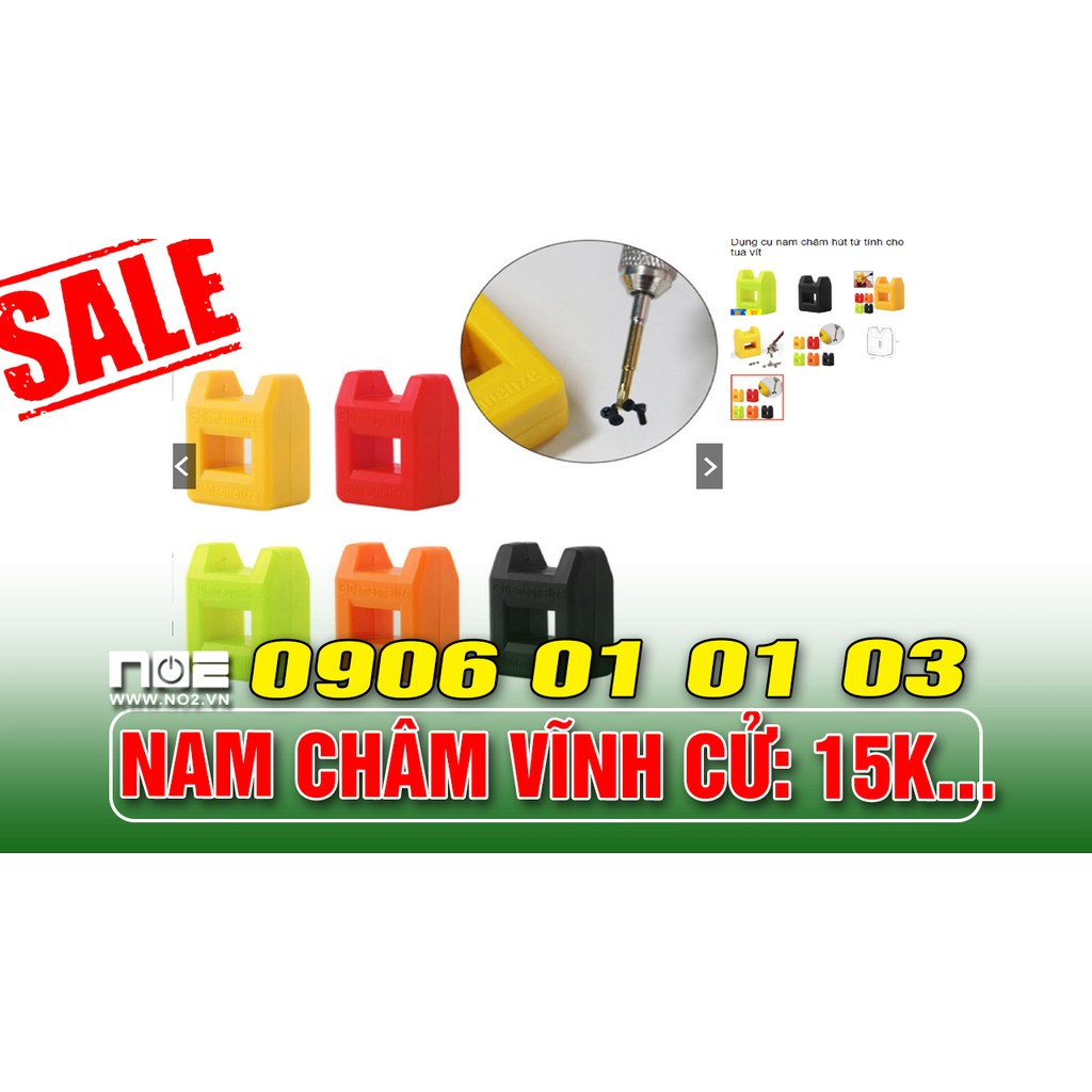 KHỐI NAM CHÂM VĨNH CỬU TĂNG TỪ CHO ĐẦU VÍT