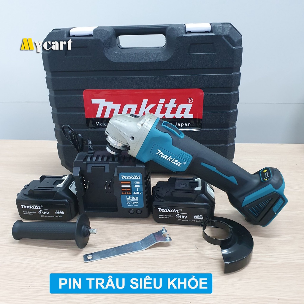 Máy mài pin Makita 118V 🔥 BỀN BỈ , MẠNH MẼ 🔥 3 cấp độ không chổi than