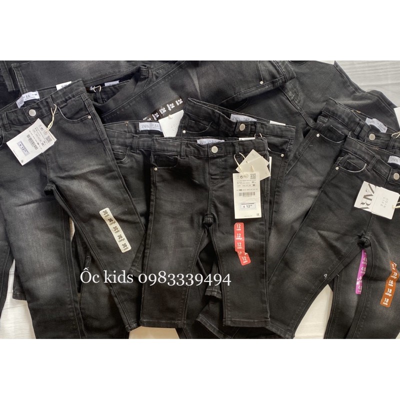 Quần đen zara bé trai