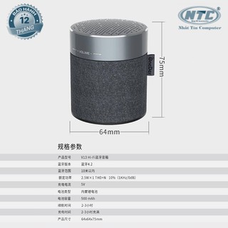 Loa bluetooth mini OneDer V13 version 4.2 pin lên đến 8h - nhỏ nhưng chất (nhiều màu)