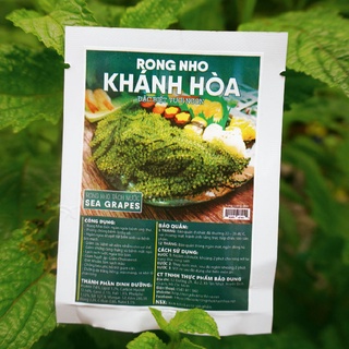 Rong nho khánh hoà bảo dung - 40gói rong kèm 40gói sót mè rang
