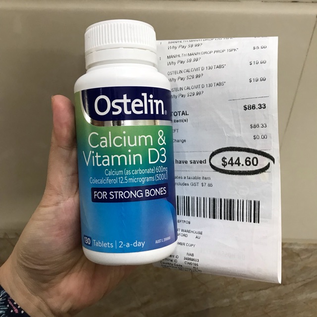 Ostelin calcium & vitamin D3