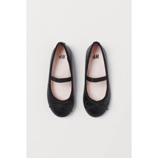 Giày nơ đen H&M chuẩn Auth