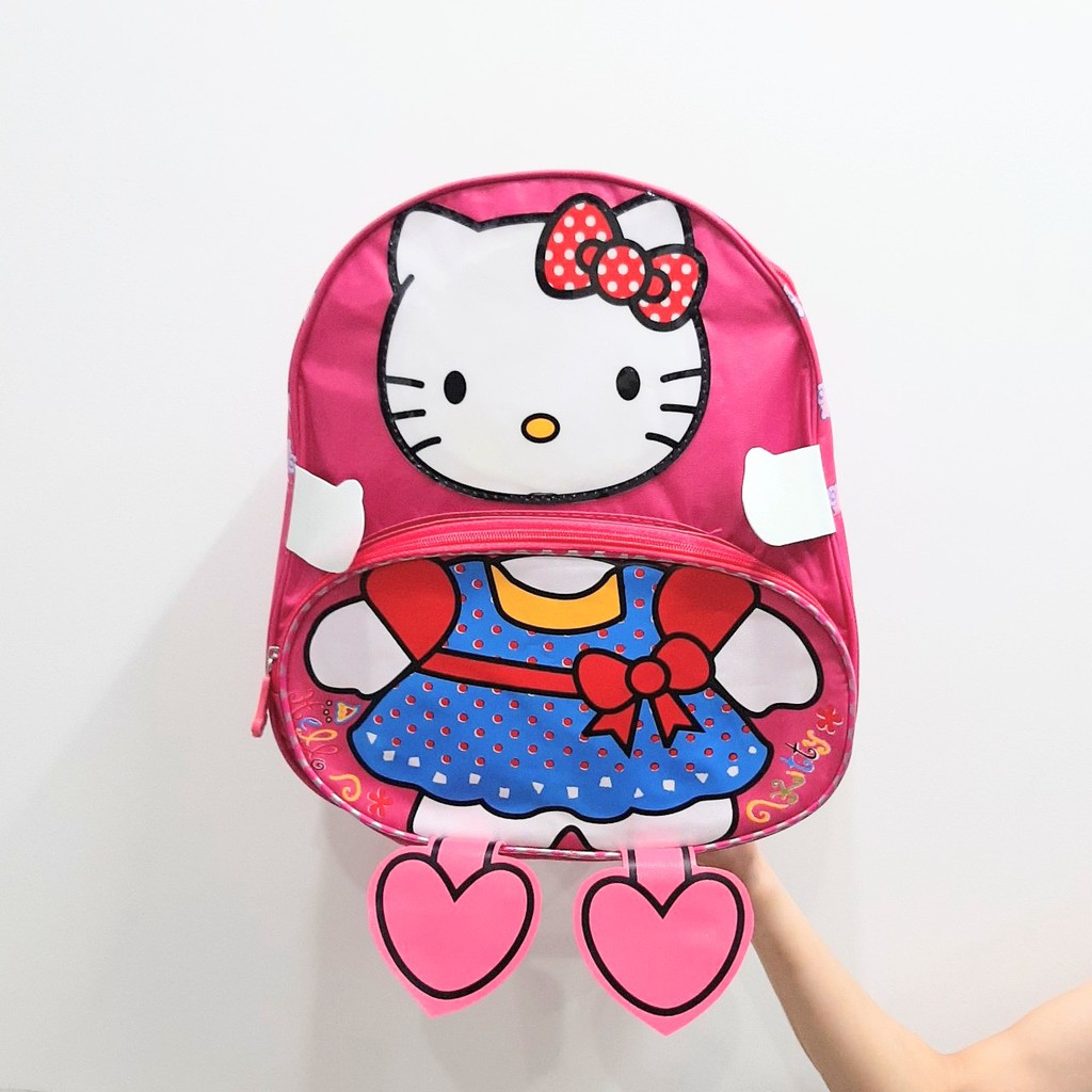 Cặp học sinh mẫu giáo mẫu Hello Kitty